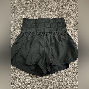 FP Movement by Free People Black High-Waisted Shorts